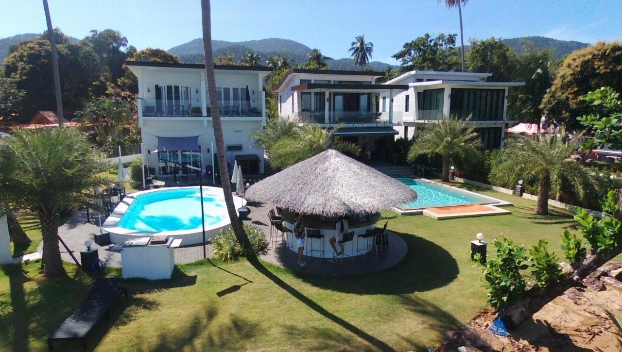 Ganze Villa Beachfront-Pool-Villa-Apartment Koh Chang Buitenkant foto
