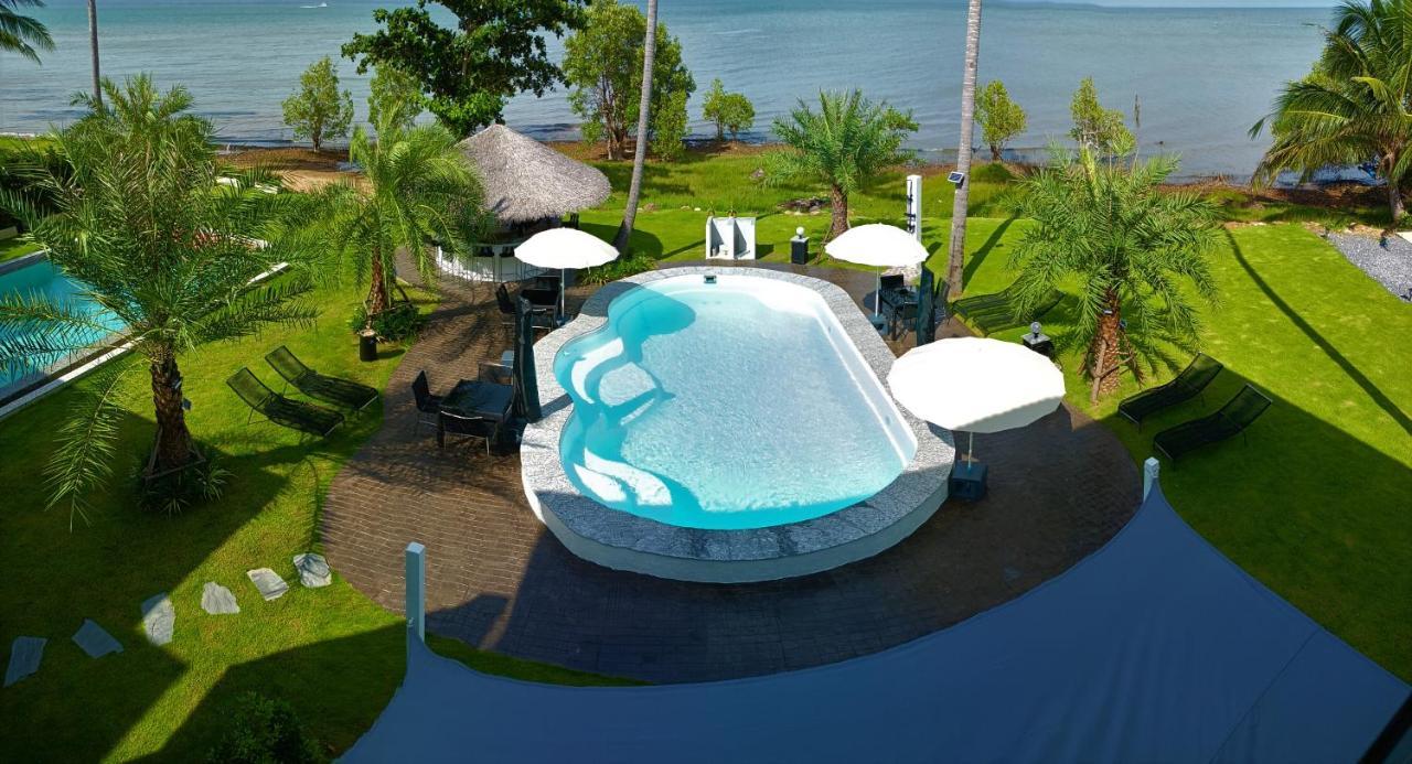 Ganze Villa Beachfront-Pool-Villa-Apartment Koh Chang Buitenkant foto